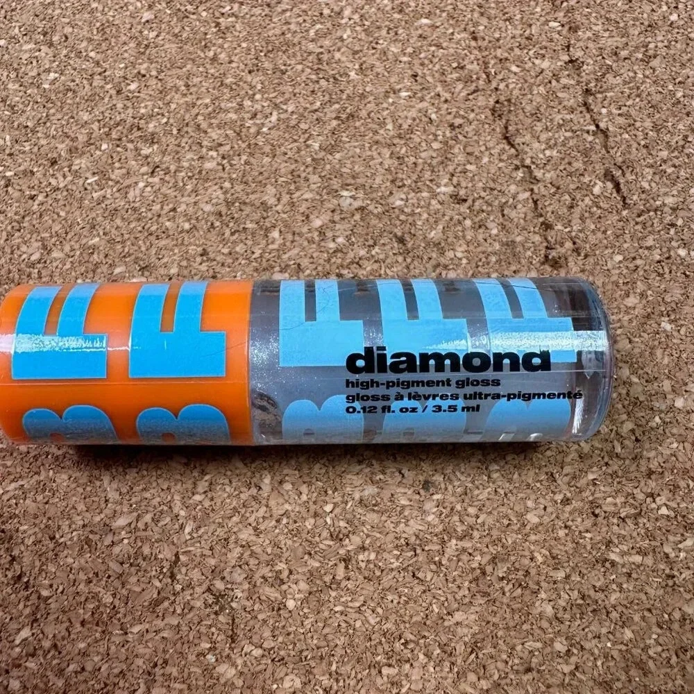 Brand New Beauty. For. Certain. High-Pigment Lip Gloss: Diamond .12 oz Clear